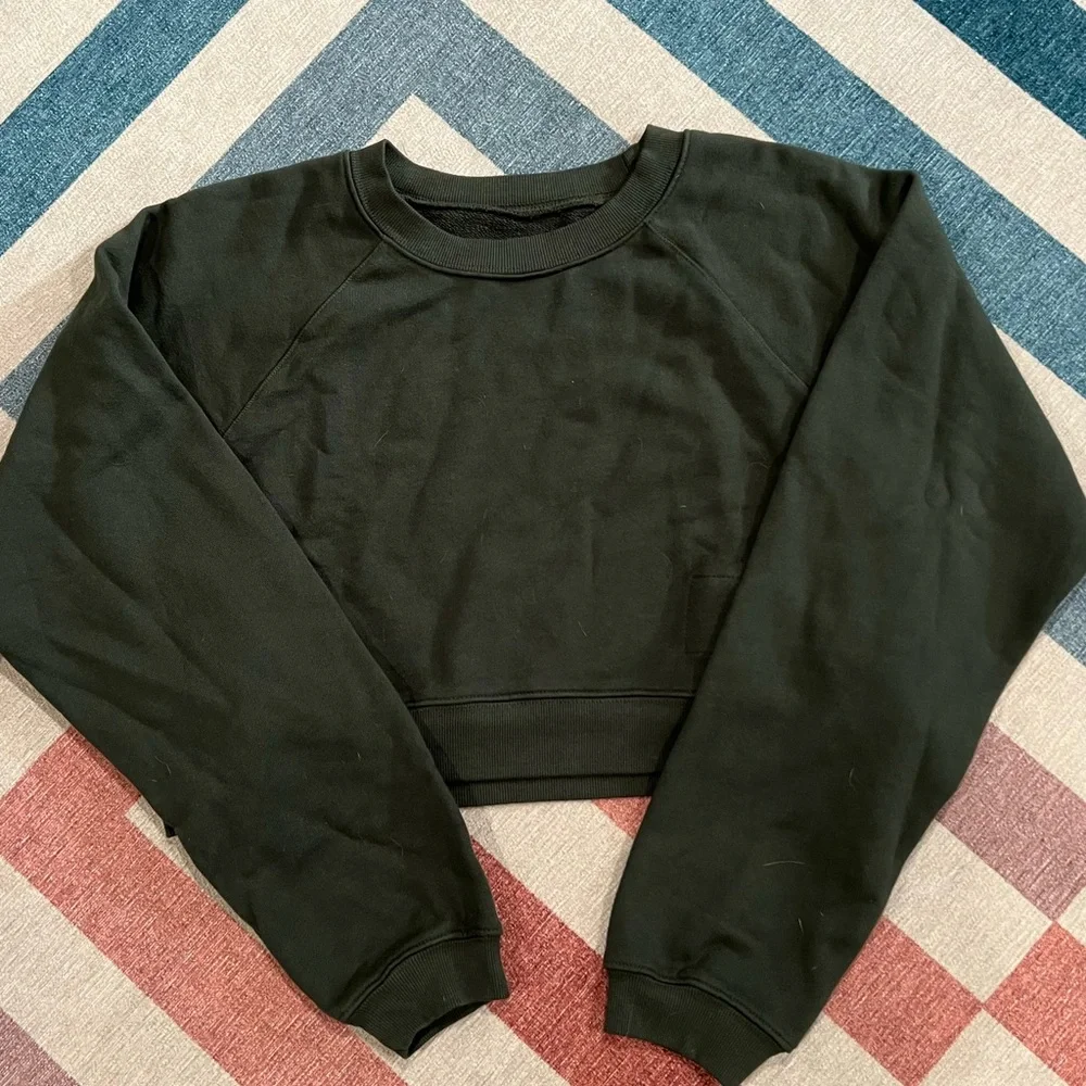 Daily Drills reversible cropped sweatshirt - Picture 3 of 3
